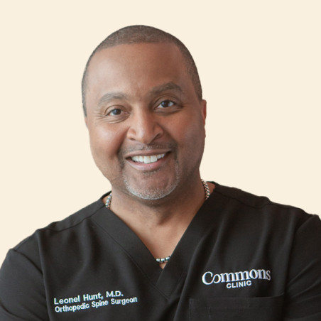 Leonel Hunt, MD, at Commons Clinic
